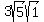 3sqrt%285%29sqrt%281%29%29