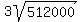 3sqrt%28512000%29