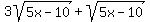 3sqrt%285x-10%29+%2B+sqrt%285x-10%29