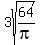 3sqrt%2864%2Fpi%29