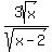 3sqrt%28x%29%2Fsqrt%28x-2%29