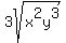 3sqrt%28x%5E2y%5E3%29