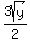 3sqrt%28y%29%2F2