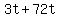 3t%2B72t