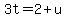 3t=2%2Bu