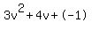 3v%5E2%2B4v%2B-1