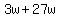 3w%2B27w
