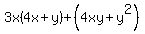 3x%284x%2By%29%2B%284xy%2By%5E2%29
