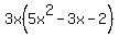 3x%285x%5E2-3x-2%29