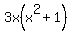 3x%28x%5E2%2B1%29