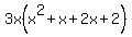 3x%28x%5E2+%2Bx%2B+2x+%2B+2%29