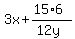3x%2B%2815%2A6%29%2F%2812y%29