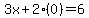 3x%2B2%280%29=6
