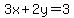 3x%2B2y=3