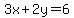 3x%2B2y=6