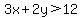 3x%2B2y%3E12
