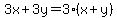 3x%2B3y=3%28x%2By%29