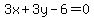 3x%2B3y-6=0