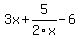 3x%2B5%2F2x-6