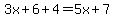 3x%2B6%2B4=5x%2B7