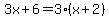3x%2B6=3%28x%2B2%29