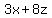 3x%2B8z