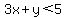 3x%2By%3C5