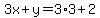 3x%2By=3%2A3%2B2