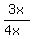 3x%2F%284x%29