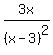 3x%2F%28x-3%29%5E2
