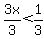 3x%2F3%3C1%2F3