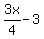 3x%2F4-3