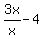 3x%2Fx-4