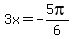 3x=-5pi%2F6