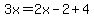 3x=2x-2%2B4