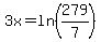 3x=ln%28279%2F7%29