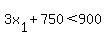 3x%5B1%5D%2B750%3C900