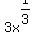 3x%5E%281%2F3%29