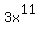 3x%5E11