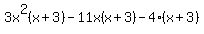 3x%5E2%28x+%2B+3%29+-+11x%28x+%2B+3%29+-+4%28x+%2B+3%29