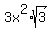 3x%5E2%2Asqrt%283%29