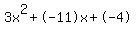 3x%5E2%2B-11x%2B-4