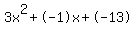 3x%5E2%2B-1x%2B-13