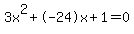 3x%5E2%2B-24x%2B1+=+0