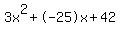 3x%5E2%2B-25x%2B42