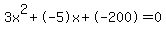 3x%5E2%2B-5x%2B-200+=+0