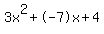 3x%5E2%2B-7x%2B4