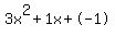 3x%5E2%2B1x%2B-1