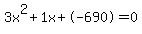 3x%5E2%2B1x%2B-690+=+0