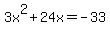 3x%5E2%2B24x=-33